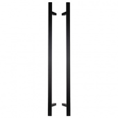 Ручки-скобы Apecs Square HC-0902-40*20/1000-INOX/304-BLM (Q45)