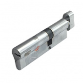 Цилиндровый механизм MASTER LOCK М60+40В 5 кл. хром