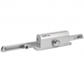 Доводчик НОРА-М ISPARUS 450 Slider (от 110 до 150 кг) (серебро) морозостойкий со скользящей тяго