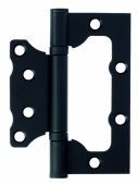 VETTORE FLUSH Петля накладная 125*75*2.5mm MBP (Чёрный матовый) 