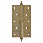 Петля Нора-М 610-5" правая (125*75*2,5) заст.бронза с колп.