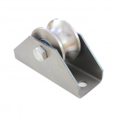 Ролик МЕТАЛ d 65 под ТРУБУ d.3/4" на ПЛАТФОРМЕ (С3612)