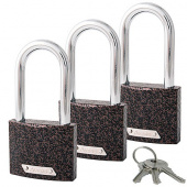 Замки навесные Avers PD-01-63-L-Blister (3Locks+3Keys) уп. 4/16 шт