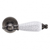 Ручка ARCHIE Genesis Redondo BL.SILVER (20G) черненое серебро/керамика кракелюр
