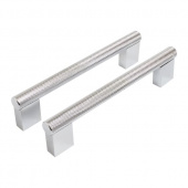 Ручка-скоба мебельная StahlBuro AP2315-128 2шт., CP хром. 