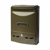 Ящик почтовый MASTER LOCK К-34001 цв. коричневое золото