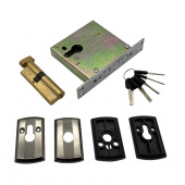 Замок врезной MASTER LOCK верхний К МЛ-300+цилинд к+в 5кл.(на дверь 80 мм)