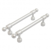 Ручка-скоба мебельная StahlBuro AP2306-96 2шт., W матовый белый хром. 