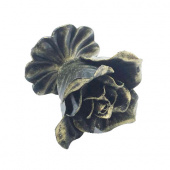 Ручка-кнопка "Роза" золото малая
