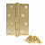 Петля врезная Avers 100*70*2,5-B4-GM