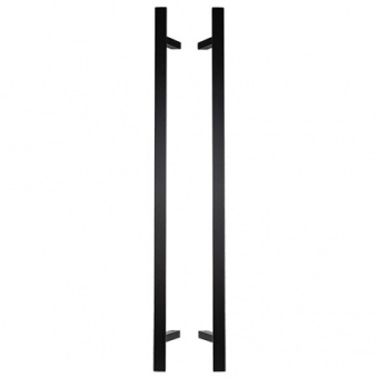 Ручки-скобы Apecs Square HC-0902-40*20/1000-INOX/304-BLM (Q45) - 34583