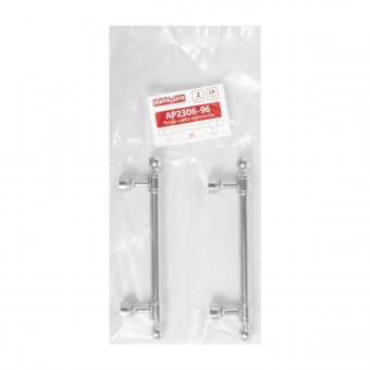  Ручка-скоба мебельная StahlBuro AP2306-96 2шт., CP хром. - 84437817_9982_11ee_8247_00e0ed875fc0_8378accf_f7dd_11ee_8258_00e0ed875fc0