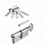 Цилиндровый механизм KALE KILIT 164BM-62(26+10+26)-C-NP-5KEY-STB 164BM000096