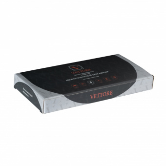 Защелка врезная VETTORE WC 530 В-S MAGNET MBP (черный матовый) - 14425_3