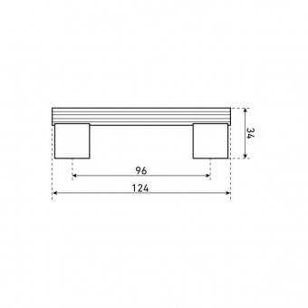 Ручка-скоба мебельная StahlBuro AP2313-96 2шт., CP хром.  - 9ad2ef60_99a6_11ee_8247_00e0ed875fc0_b1c84b80_f7e1_11ee_8258_00e0ed875fc0