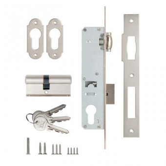 Замок врезной KALE KILIT 155-BS25-R-23NP-GNC62-3KEY - 155 2
