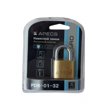 Замок навесной Apecs PDB-01-32 - 10791_1_1