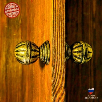 Ручка-кнопка Малая (золото) уп. 14 шт. - 94374