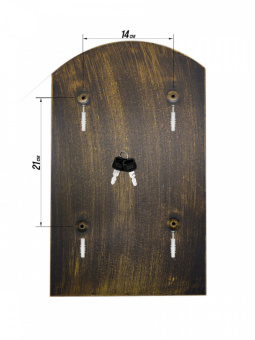 Ящик почтовый MASTER LOCK К-31091 цв. антик коричневый - 1919_3