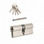 Цилиндровый механизм VЕTTORE ZN M70 Z NI (35*35)