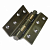 Петля Медио универсальная CRANK HINGE 4*3*2,5-2bb п/г AB бронза