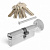Цилиндровый механизм APECS Premier RT-75(40/35C)-C-NI