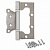 Петля накладная Apecs 100*75*2,5-B2-Steel-CRM
