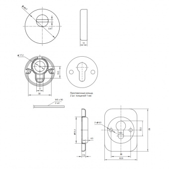 Защитная накладка AVERS Pro 50/11-DP-15-BLM - 15192_2