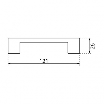 Ручка-скоба мебельная StahlBuro A302 -96 2шт., W матовый белый. - b89f3d48_8abd_11ee_8244_00e0ed875fc0_2887b29f_0d1b_11ef_825c_00e0ed875fc0