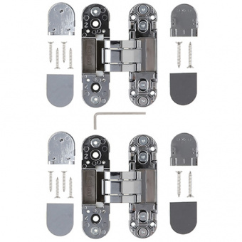 Петля врезная скрытой установки Apecs 110*30-3D-Z-CR (R15)  - 34813_1_1