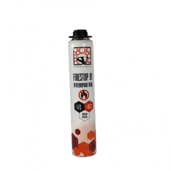 Пена огнеупор. SV FIRESTOP B1профес. 900г. - Дизайн без названия (1)