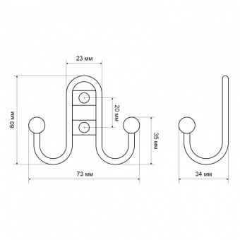 StahlBuro 208 B AC ст.медь ЕВРОПАКЕТ крючок-вешалка  - ce223adc_419b_11ee_8237_00e0ed875fc0_1355a3a0_c382_11ef_827f_00e0ed875fc0