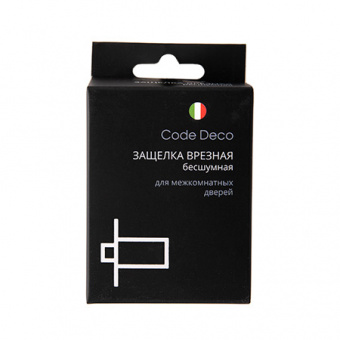 Защелка врезная CODE DECO 5400-P-BLM (12/72 шт) - 15038_3