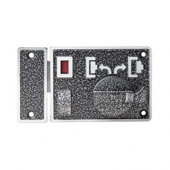 Замок накладной Apecs R05-C-GR (ЗН1-АС) - 35661