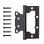 Петля накладная Vanger 100*75*2,3-P2-BLM