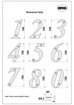 Цифра AMIG 9 (черный) 9866 - 9917_2