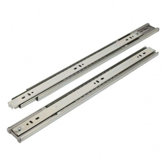 StahlBuro направляющие шариковые с доводчиком (2 шт.) 45-450 /18"/ хром  - fce4f44b_6ce2_11ee_823f_00e0ed875fc0_e9672744_093e_11ef_825b_00e0ed875fc0