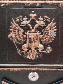 Ящик почтовый АЛЛЮР № 4011 "Россия" патина медь (уп. 5 шт) - 15041_5