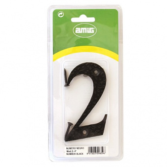 Цифра AMIG 2 (черный) 9859 - 9911