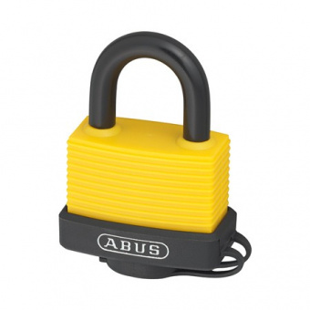 Замок навесной ABUS 717AL/45 YELLOW C/BLISTER - 10348