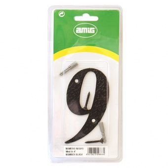 Цифра AMIG 9 (черный) 9866 - 9917