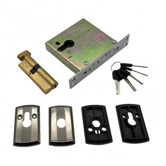 Замок врезной MASTER LOCK верхний К МЛ-300+цилинд к+в 5кл.(на дверь 80 мм) - 13588