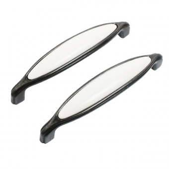 Ручка-скоба мебельная StahlBuro C0003-128 2шт., BL матовый черный. - e090082b_bb48_11ee_824d_00e0ed875fc0_f819e12c_02f4_11ef_825a_00e0ed875fc0