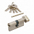 Цилиндровый механизм VETTORE ZN M70 ZC SN (40T*30) 5 кл.