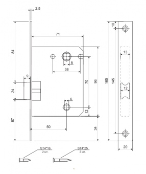 Защёлка врезная с фиксацией Code Deco 5600-WC-AB - 2025-01-13_09-54-48