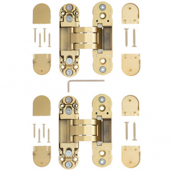Петля врезная скрытой установки Apecs 110*30-3D-Z-GMS (R15)  - 34812_2_1