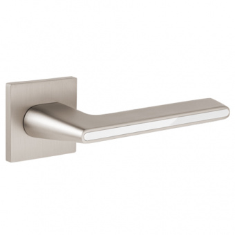 Ручки дверные CODE DECO Slim H-30118-A-NISM/W - 14203