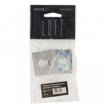 Накладки цилиндровые Apecs LOFT DP-C-77-INOX-SS - 33058_3_1