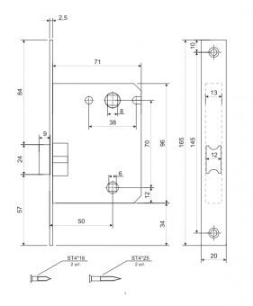 Защёлка врезная с фиксацией Code Deco 5600-WC-CR - 2025-01-13_09-57-00