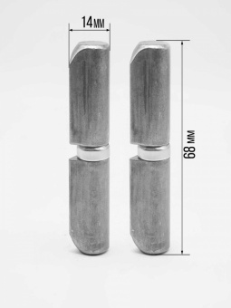 Петля 14*68 капля с подшип. АЛЛЮР  - 9354_2